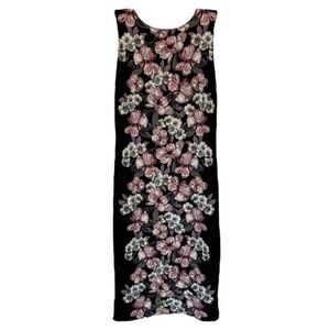 White House Black Market Reversible Floral Sheath Dress - Stretchy (Size M)